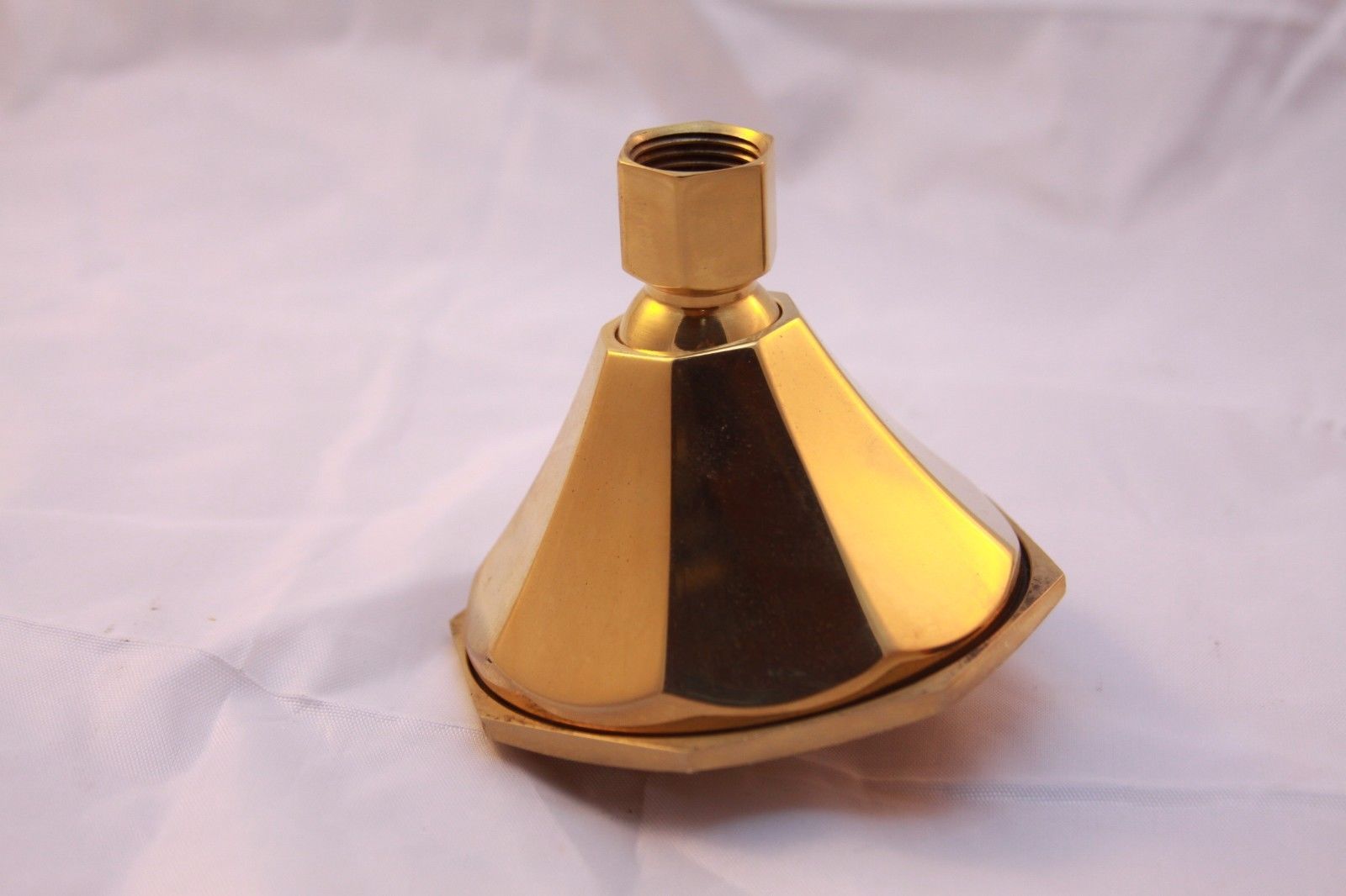 Kingston Brass Victorian 3.75" Octagon Shower Head Polished Brass - $59.36
