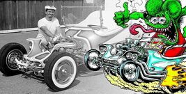 Big Daddy Ed Roth / Rat Fink Metal Sign - $69.95