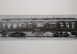 Railroad Postcard Train Locomotive 999 William Reed Gordon 1979 Rochester NY - £9.64 GBP