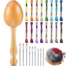 Darning Egg Darning Egg For Socks Wooden Darning Egg Wooden Darning Supplies Kit - £18.17 GBP