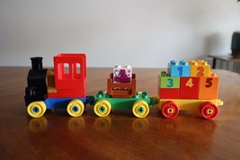 Lego Duplo Train Engine Freight Car Numbers 1 2 3 4 5 Gift Block Add on ... - $213.98 MXN