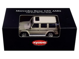 Mercedes Benz G55 AMG Gray 1/64 Diecast Model Car by Kyosho - £25.24 GBP