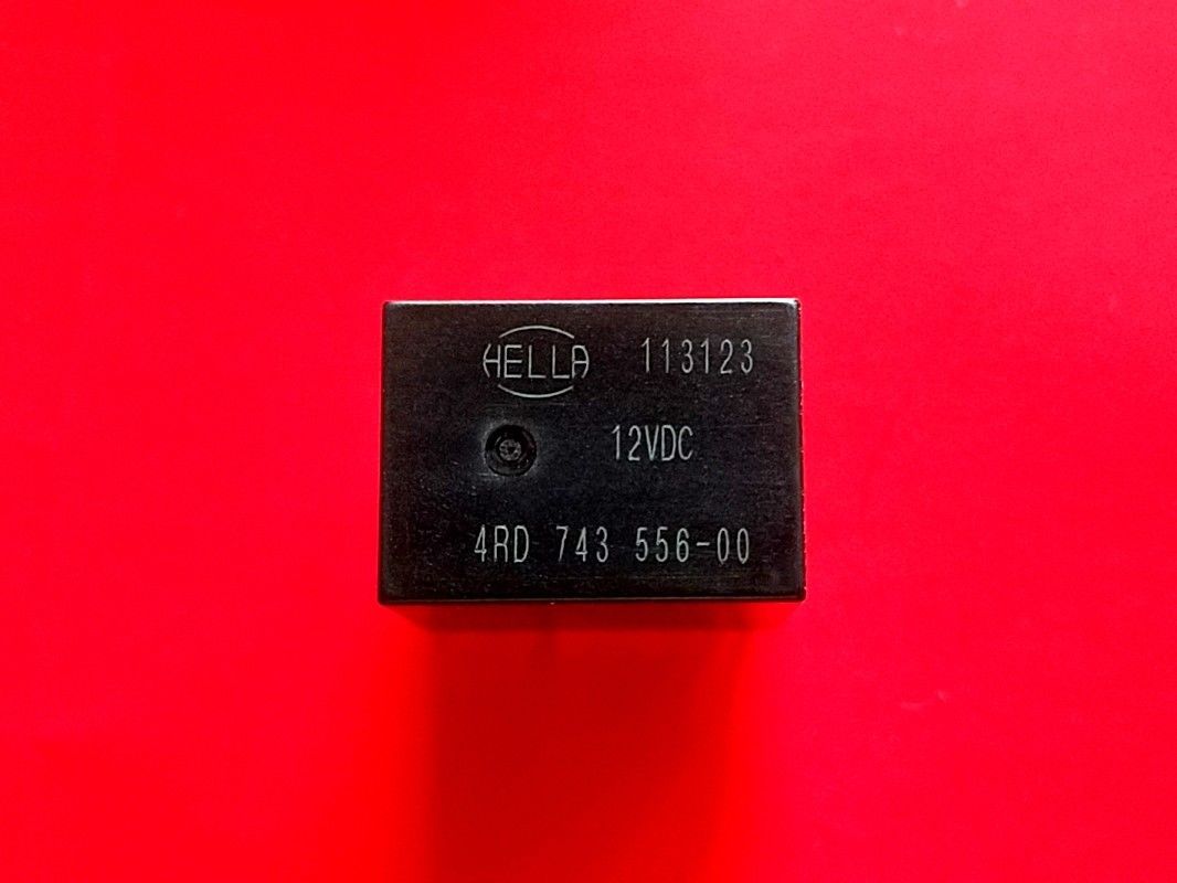 4RD 743 556-00, 12VDC Relay, Hella Brand New!!