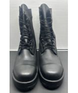 Rocky US Navy Issue Boots Men 11R Steel Toe Vibram Sole Black USA Made NWOT - $99.00