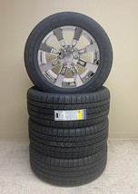 GMC 20&quot; Chrome 8 Spoke Replica Wheels Goodyear Tires 2000-18 Sierra Yukon Denali - £1,791.02 GBP