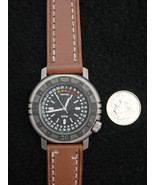 Wristwatch, Men&#39;s, Simon Chang, Leather Stainless 5ATM, France, 7 Jewel ... - $142.32 CAD