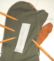 US Army M-1951 trigger finger mittens Korean War REO 1951 w wool inserts - $40.00