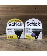 (2) Schick Hydro Ultra Sensitive 3 Bladed Razor Refills, 10 Cartridges - $13.98