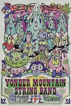 Yonder Mountain String Band Poster Fillmore Offset 2001 The YMSB - $66.29