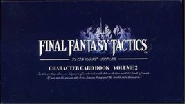 Final Fantasy Tactics character card book vol.2 / PS - £103.23 GBP