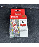 genuine Canon BCI-6R Red Color Ink Cartridge 8891A003 NIB, SEALED - $16.12 CAD