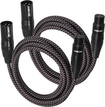 Premium Short Xlr Patch Cable Balanced Xlr Male To Female 3 Pins From, 6... - $38.98