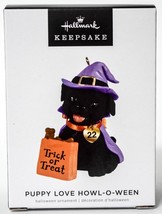 Hallmark Puppy Love Howl-O-Ween Trick or Treat Keepsake Ornament 2022 - £18.18 GBP