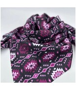 Purple Aztec Tribal Western Southwestern Wild Rag Scarf Accent - €24,60 EUR