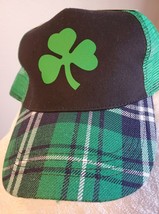 St Patrick&#39;s Day Trucker&#39;s ball cap with green plain/mesh - €8,64 EUR