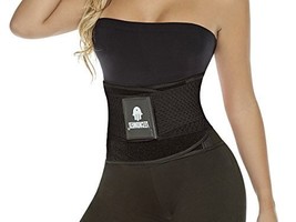 Tecnomed Belt Fitness Body Shaper (Black, Extra-Large) - £26.37 GBP