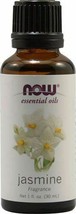 NEW NOW Foods Essential Oils Jasmine with Fragrances Aromatherapy 1 fl oz - £10.39 GBP
