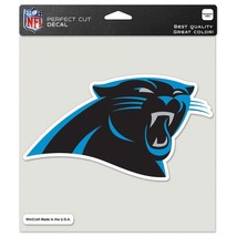 Carolina Panthers NFL 8&quot;x8&quot; Decal Sticker Primary Team Logo Die Cut Car Auto - £7.42 GBP