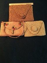 Vintage Straw Clutch Bags - £11.99 GBP