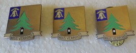 3 Army Quartermaster Research Engineering Crests DI DUI Insignia Nous Ve... - £19.69 GBP