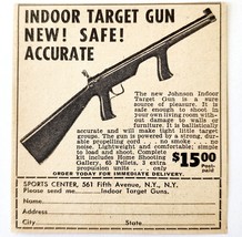 1947 Sports Center Indoor Target Gun Advertisement Vintage Firearms Guns... - $19.99