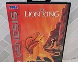 Lion King Sega Genesis 1994 CIB Complete Hang Tab Nice Tested Manual + Box - £17.04 GBP
