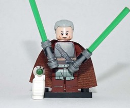 Gift Minifigure Rahm Kota Jedi Samurai with Droid D-O Star Wars Fast Ship - £4.75 GBP