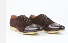 Vintage Foundry Men&#39;s the Basalt Suede Oxford, Brown, Size 11 - £196.41 GBP
