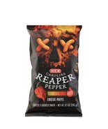 2 Bags Carolina Reaper Pepper Cheese Puffs HEB Texas Exclusive Limited E... - $563.93 MXN