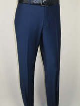 Men Suit BERLUSCONI Turkey Italian Wool 180's Single Breasted K442-12 Navy image 11