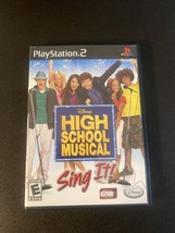 High School Musical: Sing It (Sony PlayStation 2, 2007) Very Good Complete - £1.17 GBP