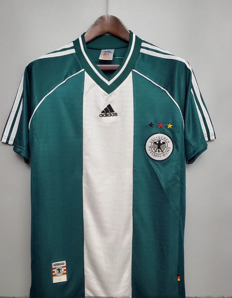 Vintage Rare Germany Away Jersey/Shirt 1998 (RETRO)