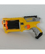 NERF N-Strike Maverick Yellow Rev-6 2004 Soft Foam Dart Toy Gun Revolver... - £11.41 GBP