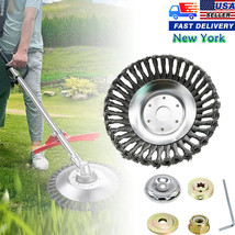 Trimmer Head Grass Strimmer Steel Wire Wheel Mower Weed Brush Cutter Out... - £30.59 GBP