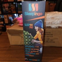 NEW Sleepingo Sleeping Pad lightweight camping hiking inflatable pad In Box - £14.00 GBP