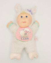 13" Cabbage Patch Babyland Lamb Doll Plush Body Vinyl Face Vintage No Sound Box - $14.95