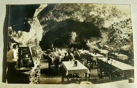 Vintage RPPC Postcard La Gruta Restaurant En Teotihuacan Mexico Osuna Interior - £3.11 GBP