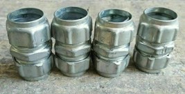 (Lot of 4) Thomas &amp; Betts Compression Coupling 3/4&quot; Steel FREE SHIPPING - £18.18 GBP