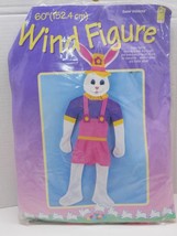 Vintage 1990s Easter Unlimited 60&quot; Bunny Rabbit Wind Sock Figure Spring Decor - £32.16 GBP