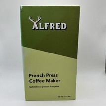 Alfred &quot;But First Coffee&quot; French Press Coffee Maker Fab Fit Fun ~ Brand New - £11.73 GBP
