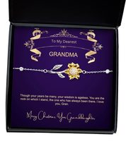 Grandma Grandma Xmas Gifts- Grandmother Gifts Personalized-Jewelry for Grandma f - £40.15 GBP