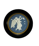 Vintage Wedgewood Style Metal Tin Canister Greek Goddess Storage Containers - $288.34 MXN