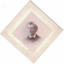 Cabinet Photo Young Man, Late 1800s Philadelphia, Inscription on Back with Name - £6.87 GBP