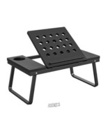 Cosco Folding Activity Tray Bed Table Food Laptop Black Cup Phone Holder - $51.93 CAD