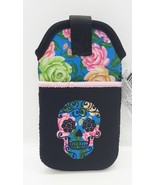 Gadget Gear Skull Neoprene Front Pocket Cell Phone Pouch W/ Coin Pocket - $8.90