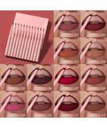 Lip Liner Lipstick Set, Waterproof Matte Durable  Non-sticky Non-transfe... - $16.92