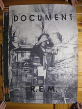 REM Document Poster R E M r.e.m. Promo - $894.69
