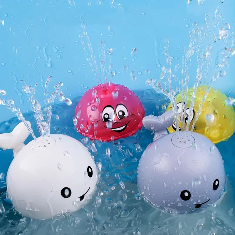 Electric Whale Shower Ball - Baby Shower Toy, Enjoy Fun and Safe Shower Time, - £14.68 GBP+