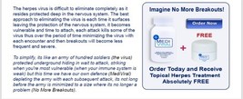 3 bottles MediViral Extra Strength Herpes Daily Supplement and Topical Cream 3 image 7