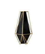 Anyhouz 39cm Gold Black Luxury Tabletop Home Decor Modern Art Living Roo... - £82.51 GBP